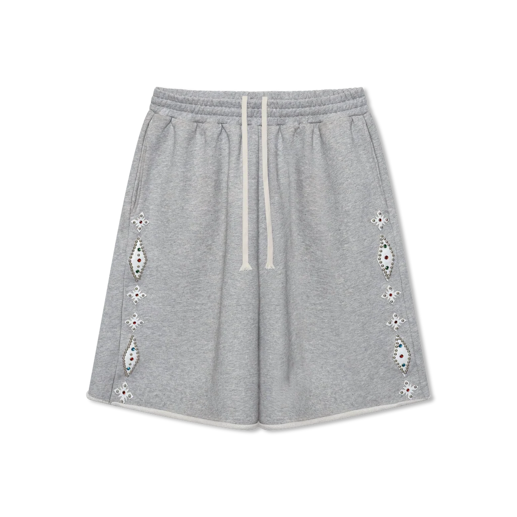 IMG-9554_1024x.webp "Sacred Stone" Sweatshorts - Image 1