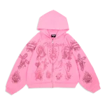 Werighteous "Tatted Believer" Zip Up (Pink)