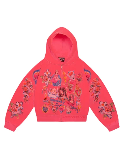 We Are Righteous Risen King Hoodie Red